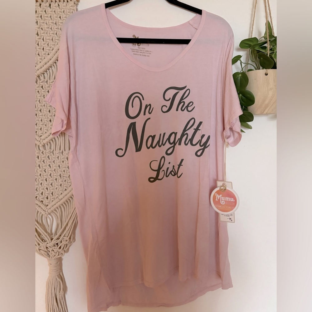 NWT Show me Your MuMu Sleep Tee